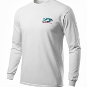 VTG 90's Senor Frogs Mazatlan Mexico Long Sleeve Graphic Shirt White Men's L '95